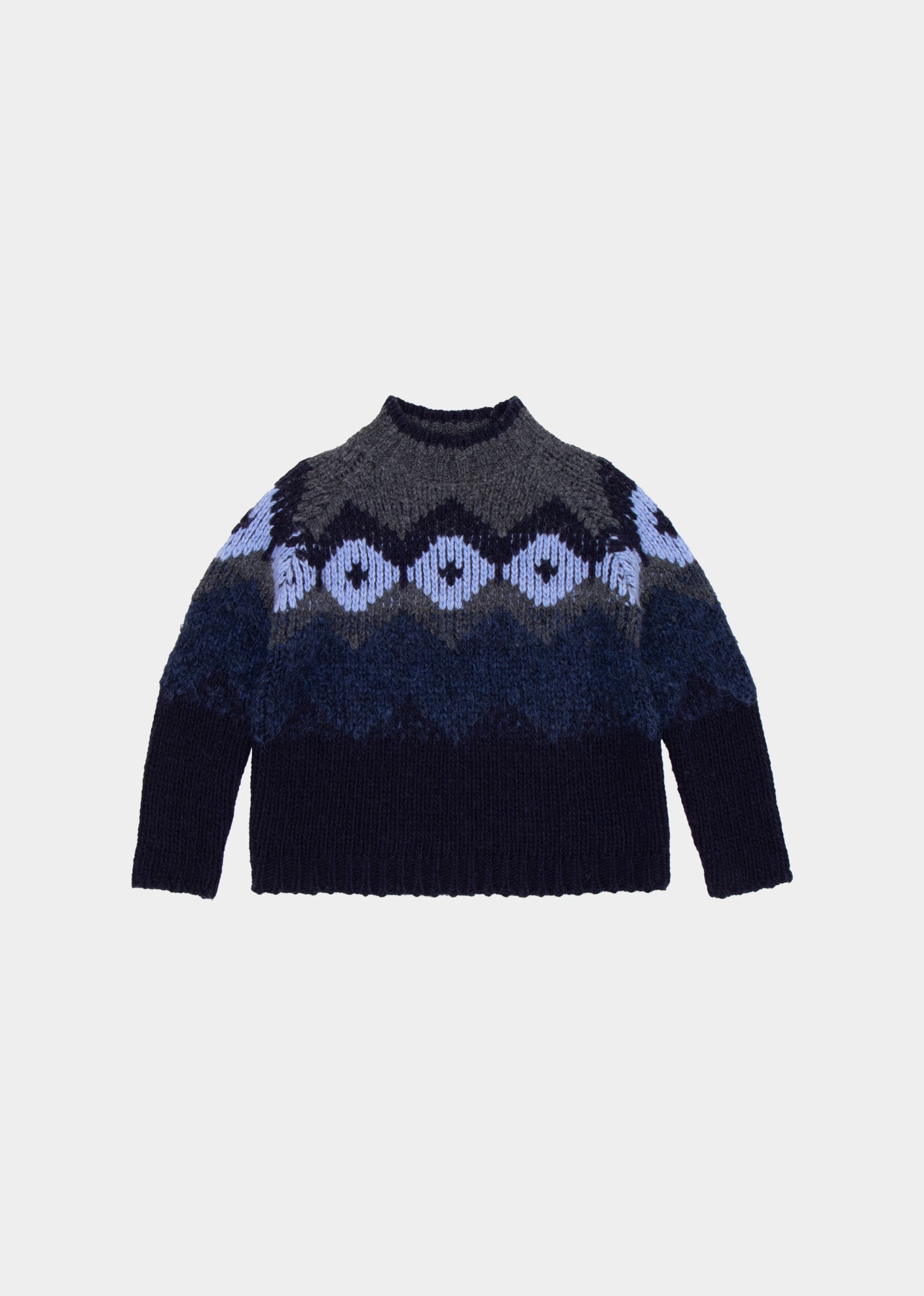 LUNA KIDS JUMPER - NAVY/DARKGREYMEL/MIDNIGHT/CORN