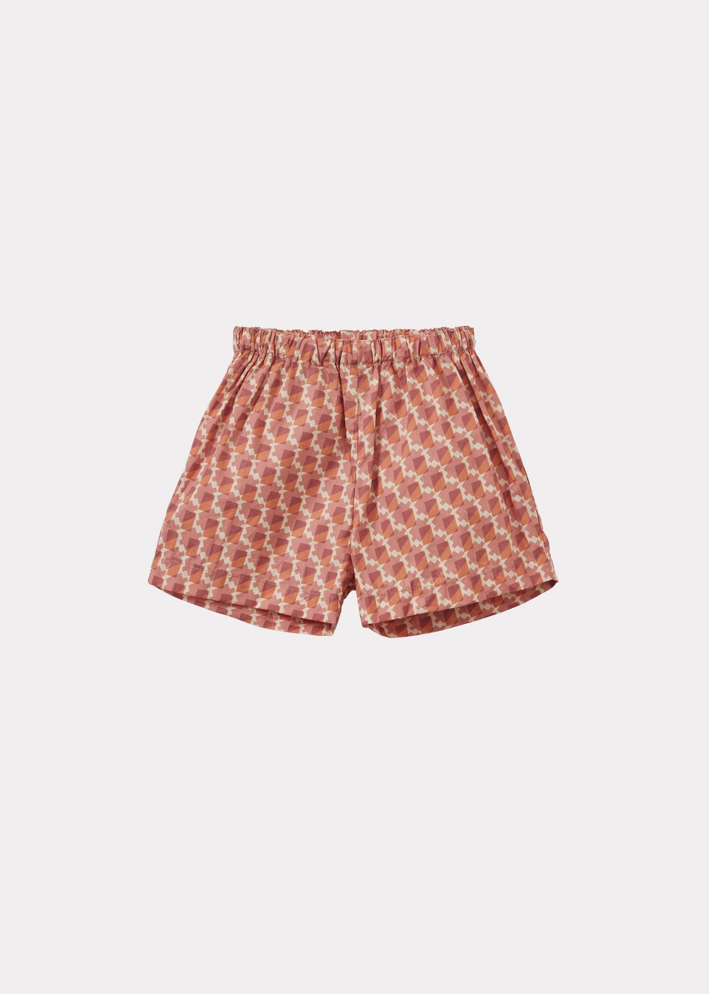 CHARD BABY TOP AND TROUSERS SET - MAUVE GEO PRINT