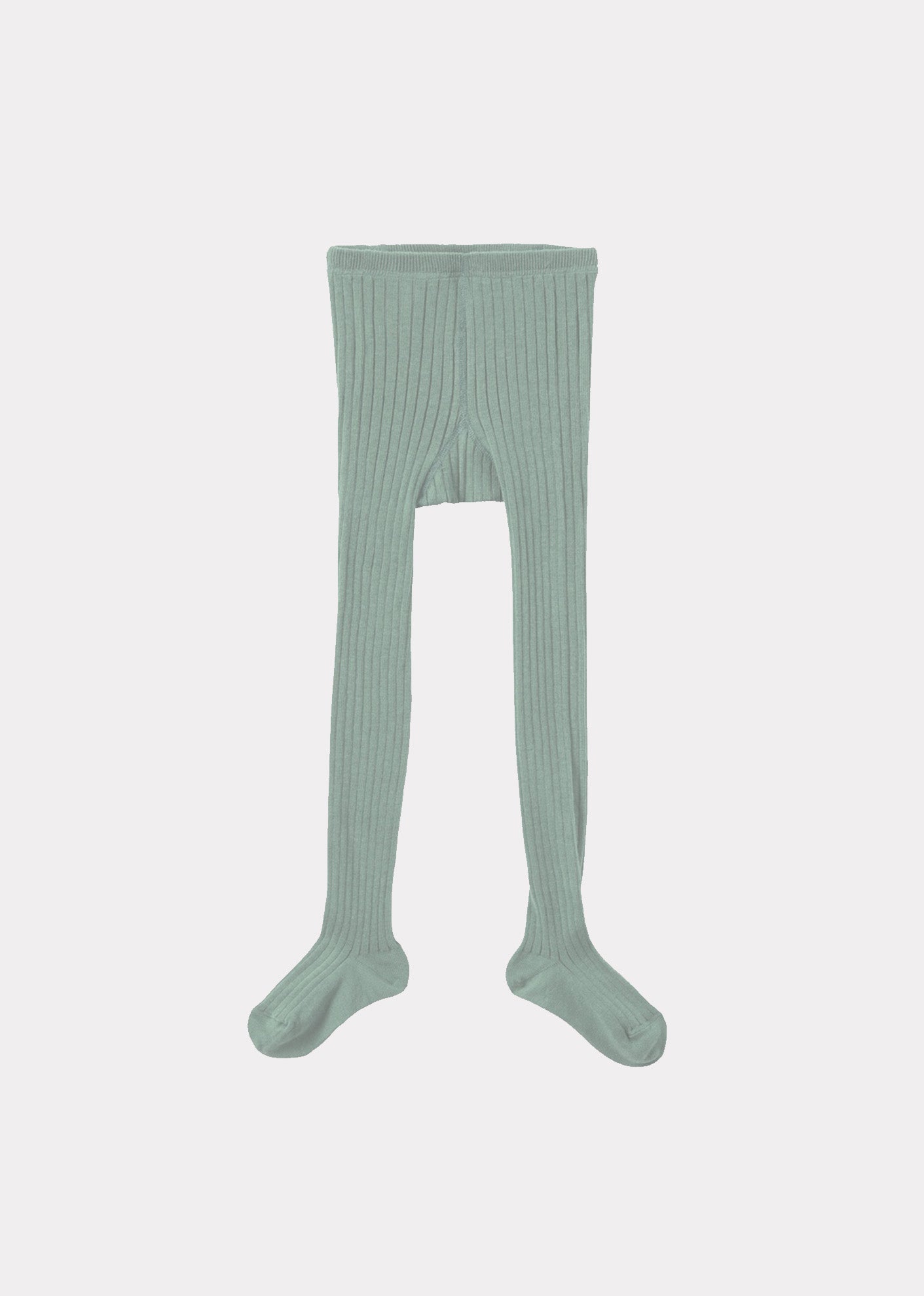 RIB TIGHTS - SEA GREEN