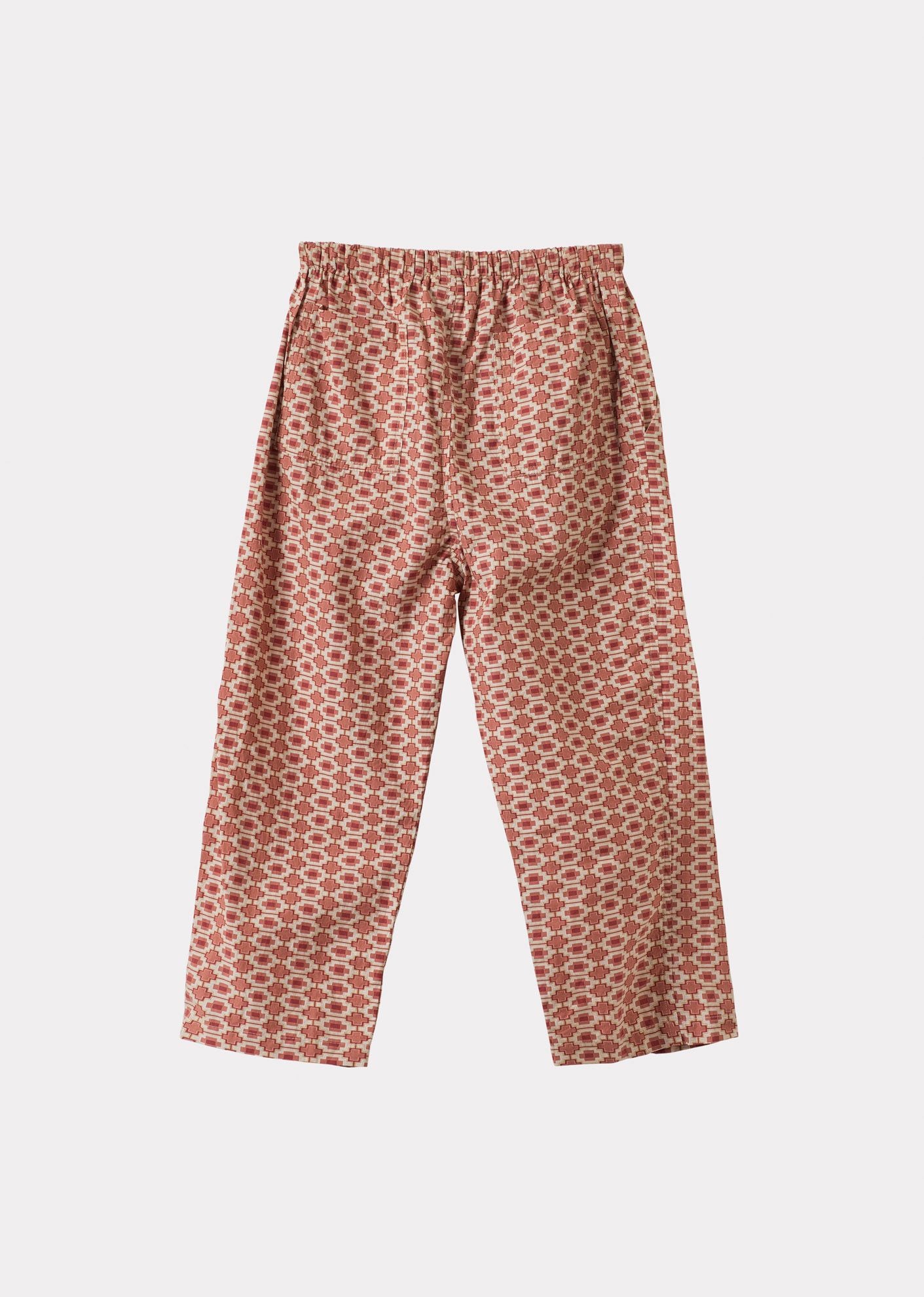 LEDA CHILDREN'S TROUSERS - KALEIDOSCOPE PRINT