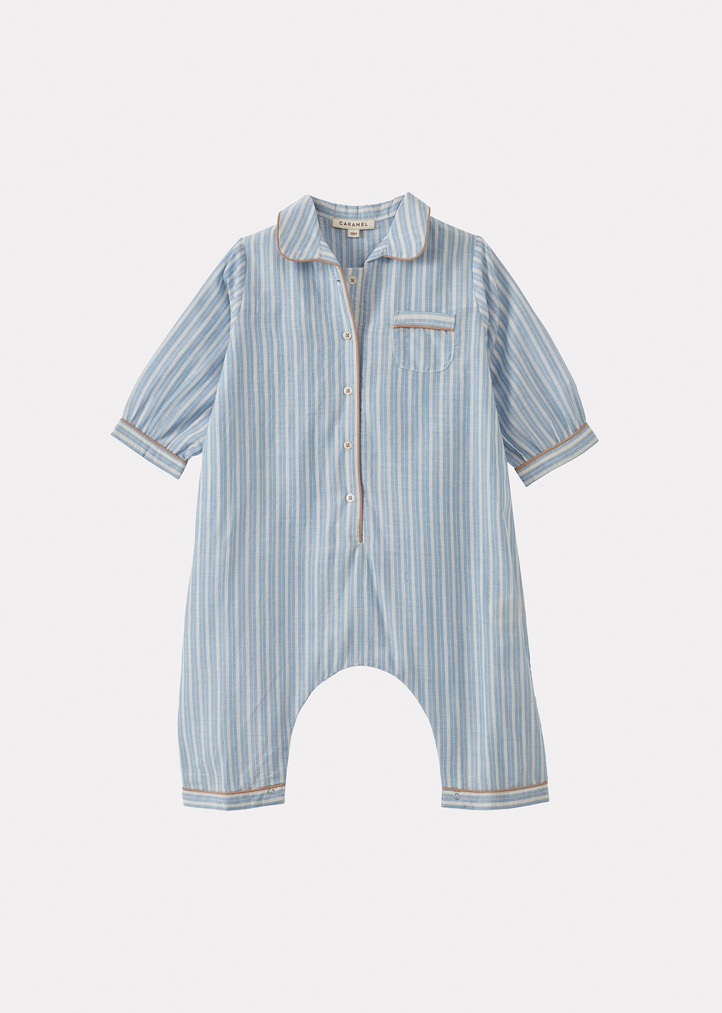 BABY PYJAMA POWDER BLUE 