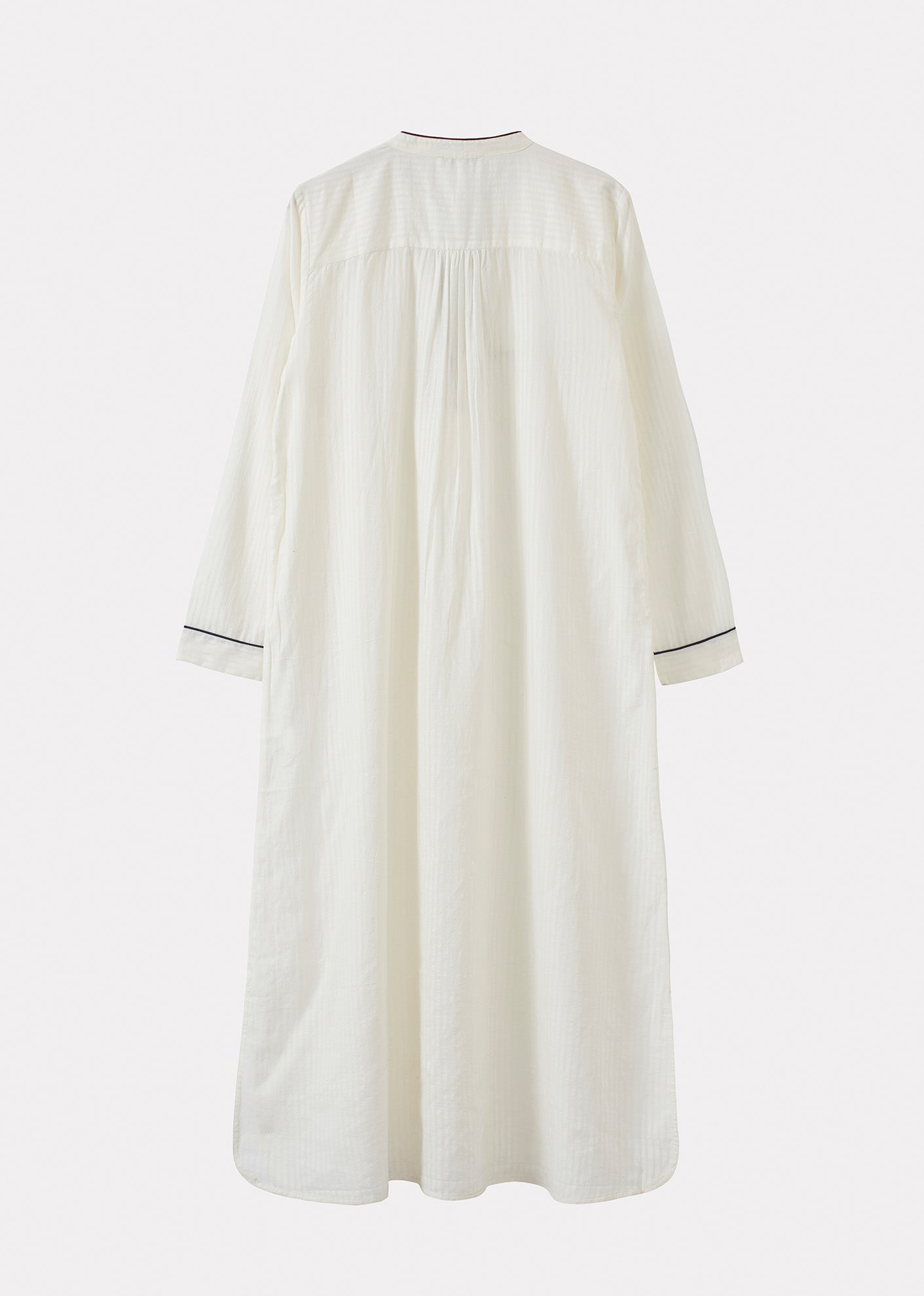 NIGHTDRESS WOMAN WHITE STRIPE 
