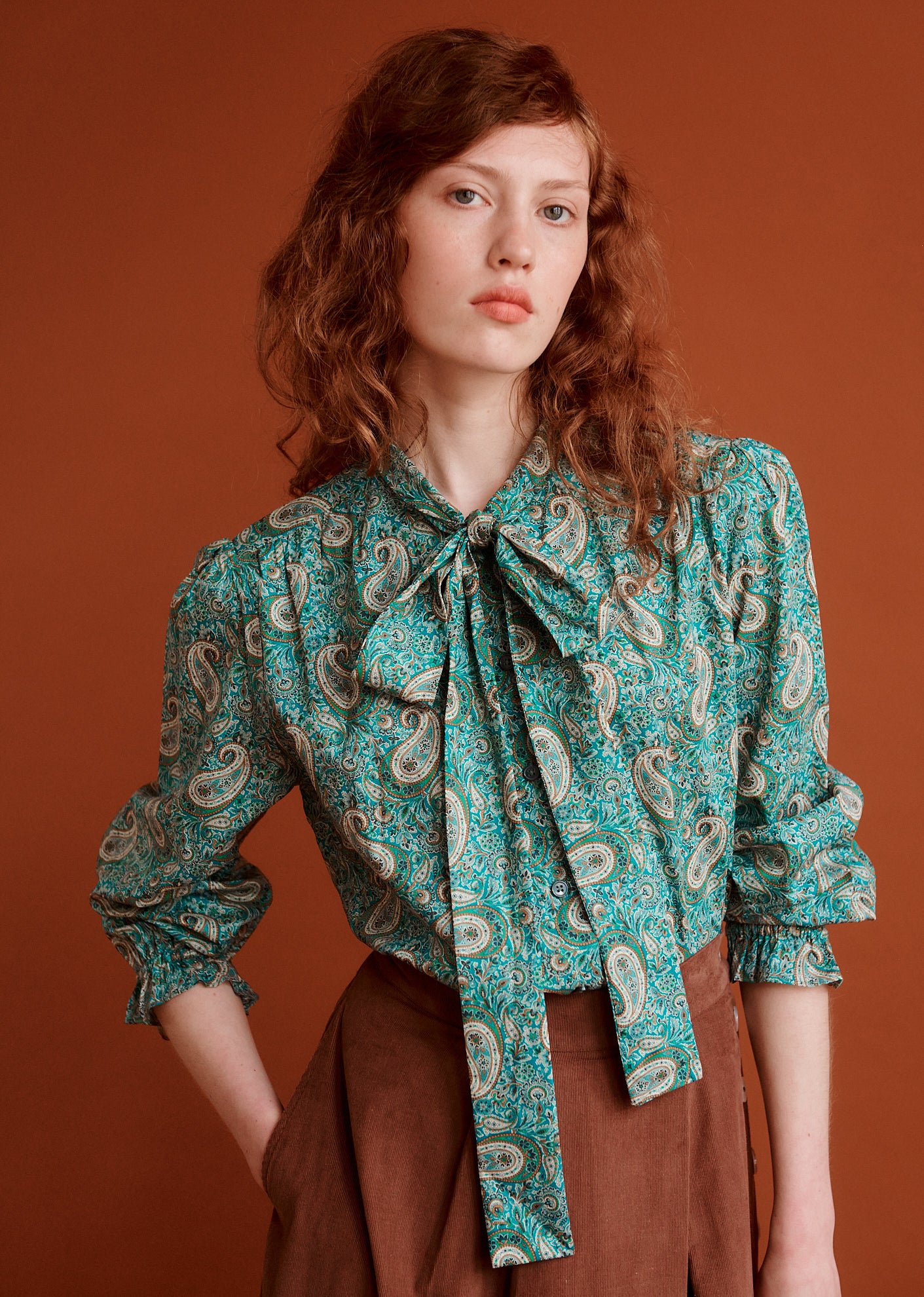BRISTOL BLOUSE WOMAN - PAISLEY