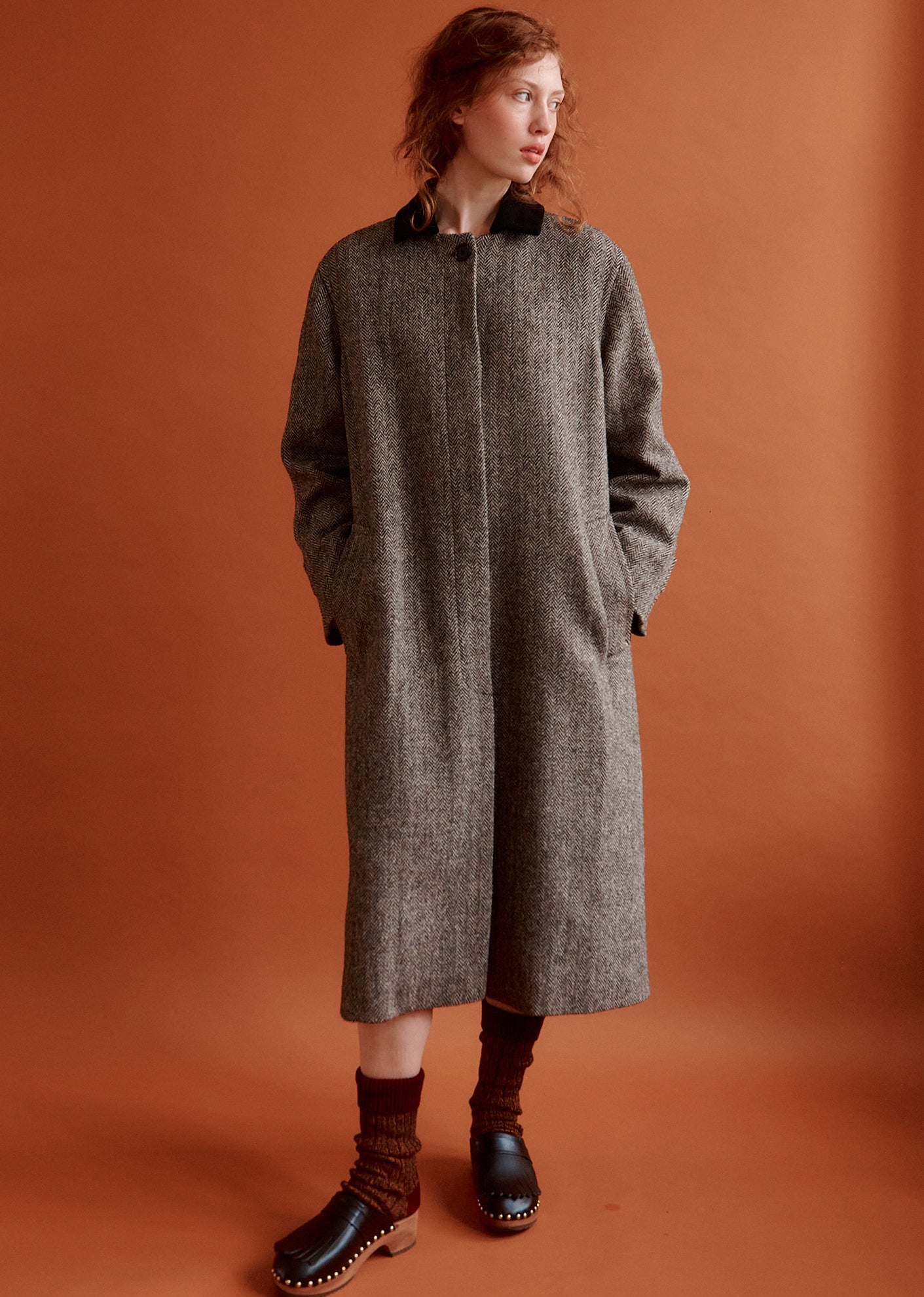 CAMBRIDGE COAT WOMAN - HARRIS TWEED
