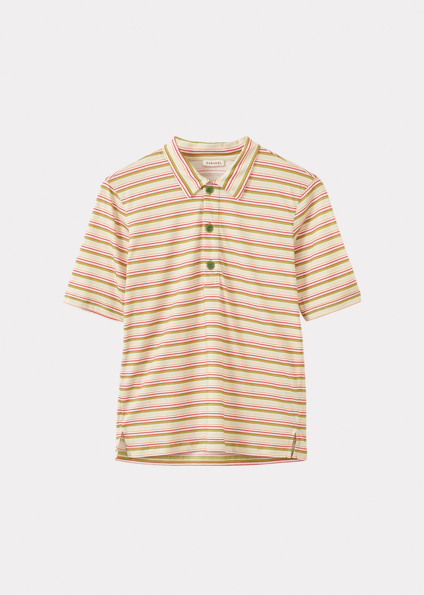 WOMAN POLO T-SHIRT - MULTI STRIPE