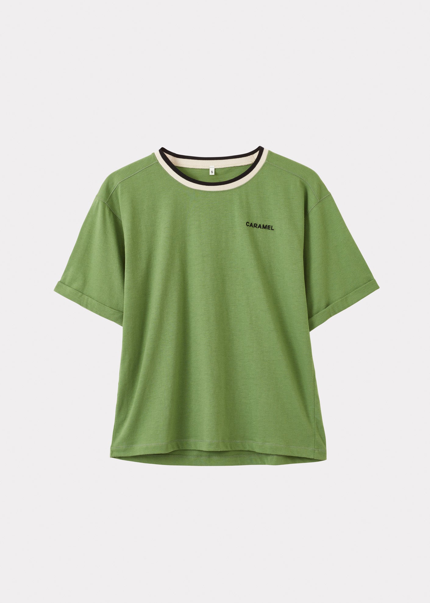 CARAMEL T-SHIRT - BASIL