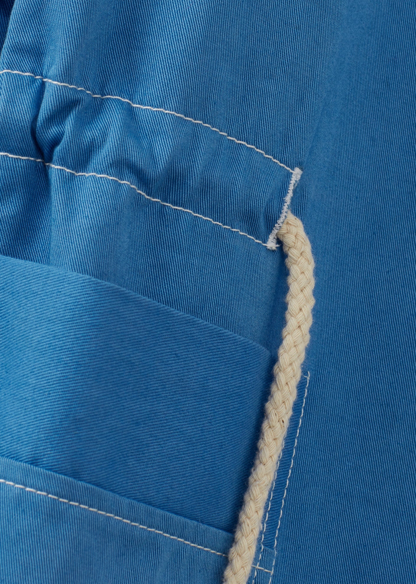 CARAMEL UTILITY JACKET - BLUE
