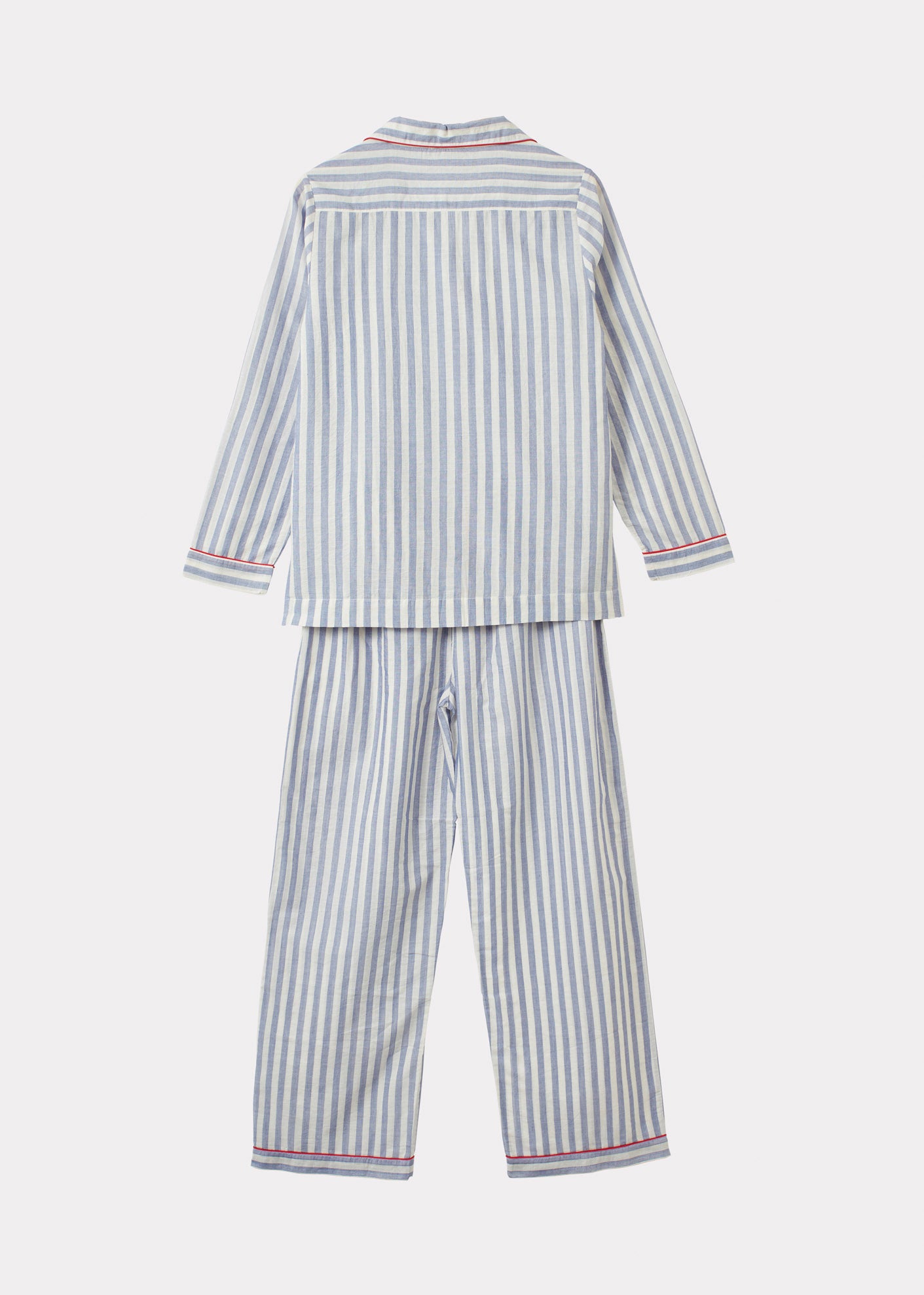 WOMANS PYJAMA INDIGO STRIPE 