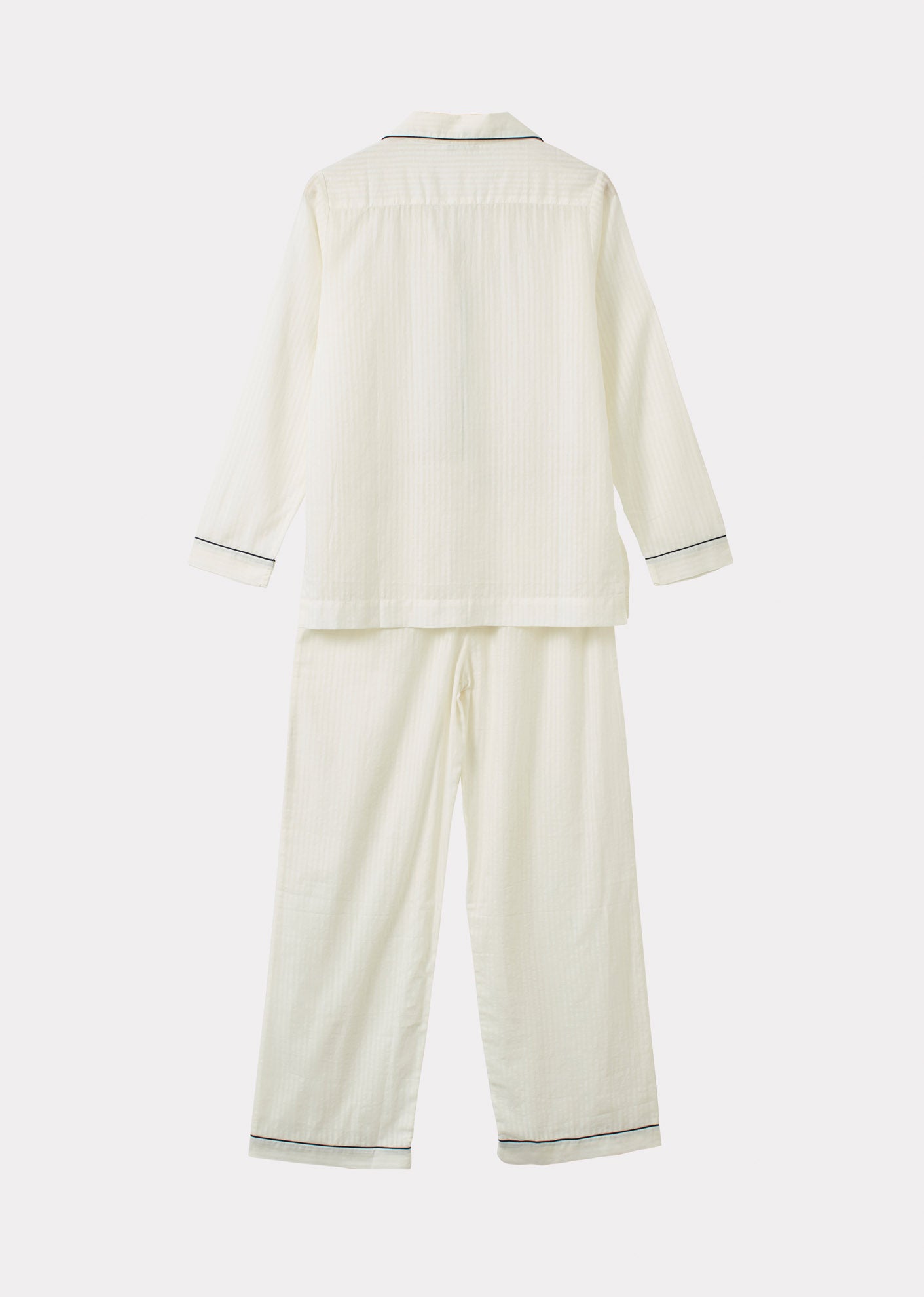 WOMANS PYJAMA WHITE STRIPE 