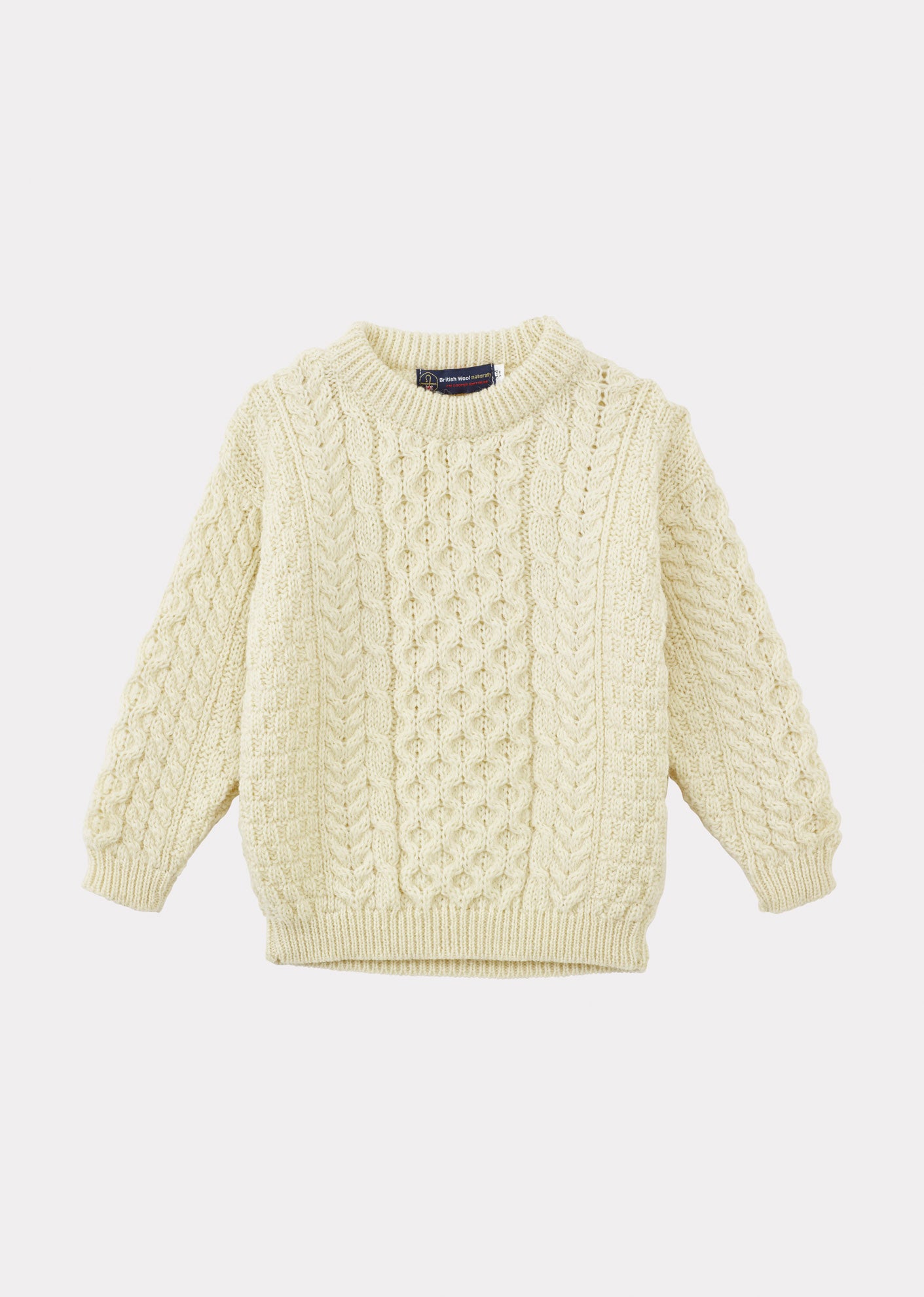 BELFAST KNIT JUMPER - BEIGE