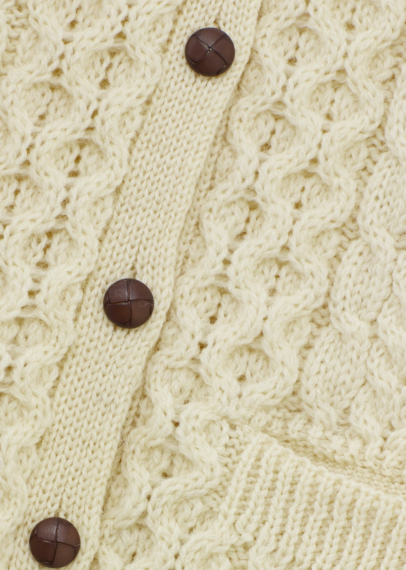 YORK KNIT CARDIGAN - BEIGE