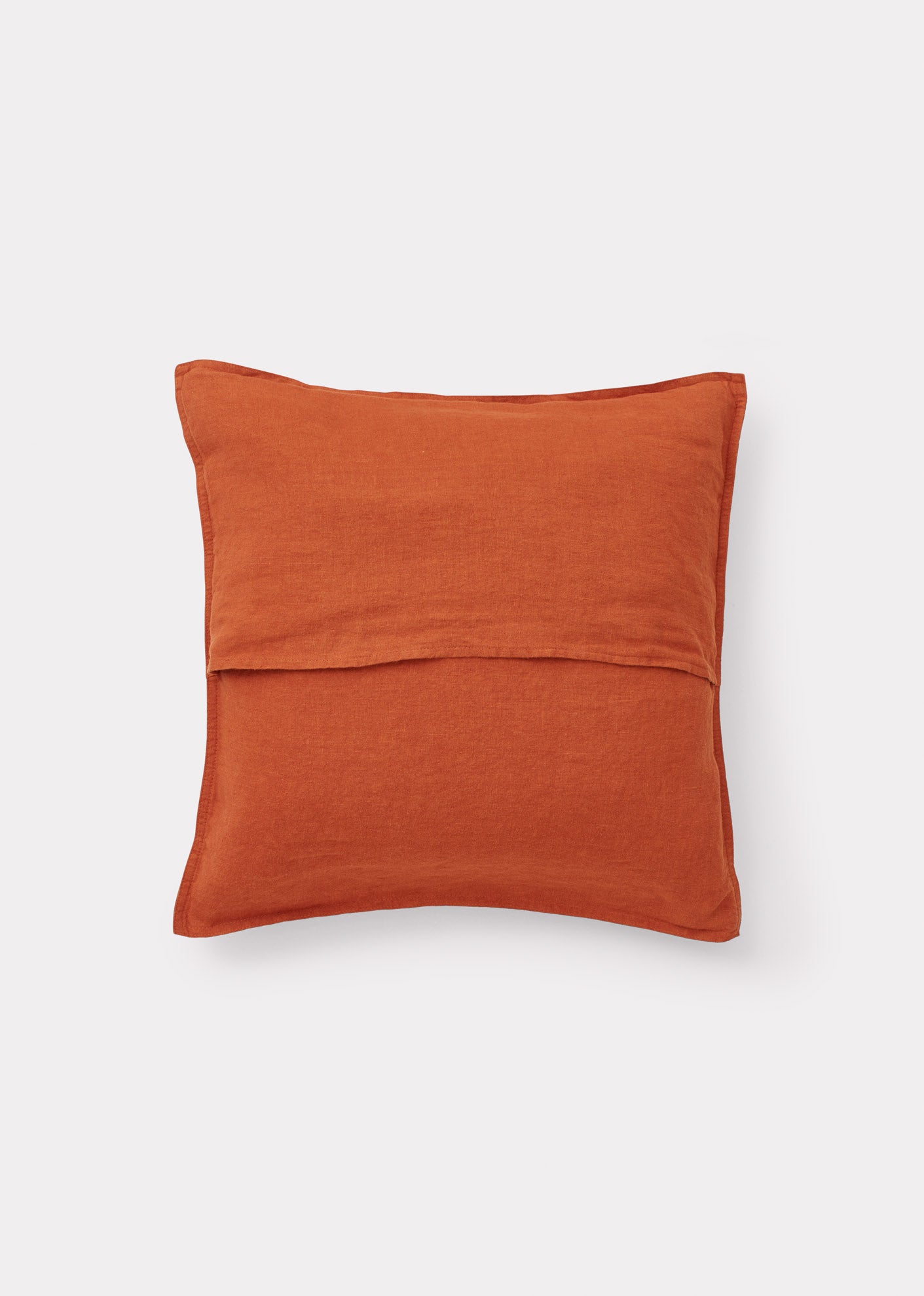 SQUARE CUSHION 45X45 BURNT ORANGE 