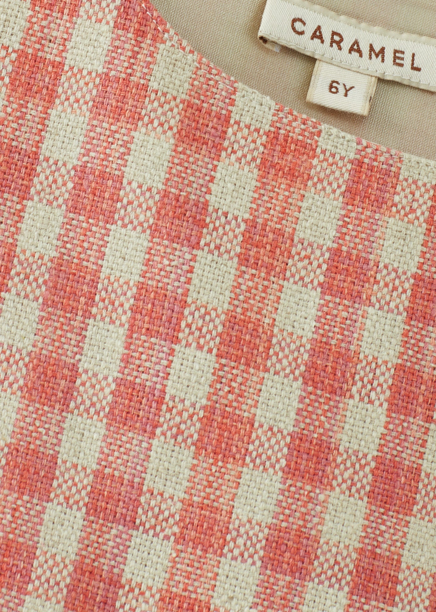 JUPITER DRESS - PINK CHECK