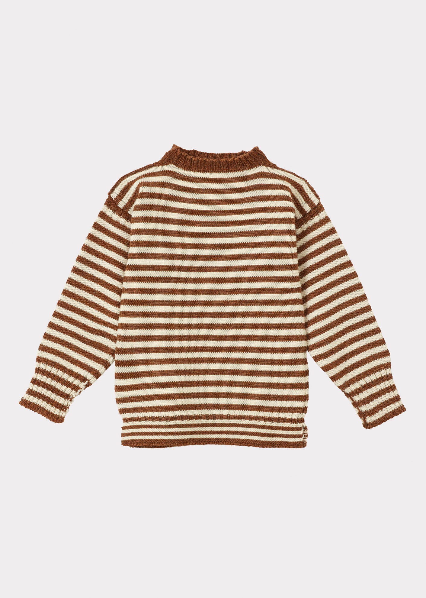 GUERNSEY KIDS JUMPER - CINNAMON 