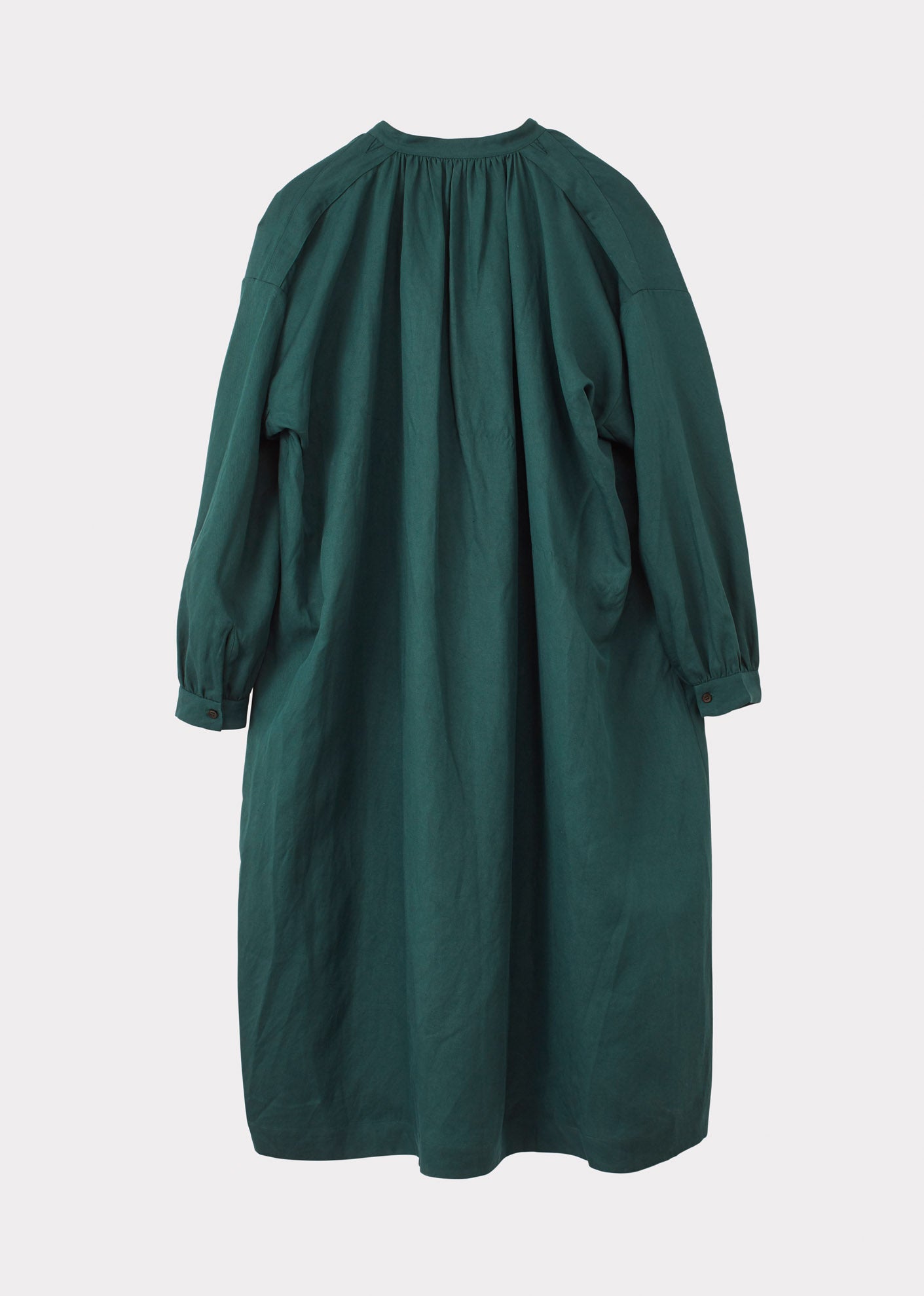 YEW DRESS - BOTTLE GREEN