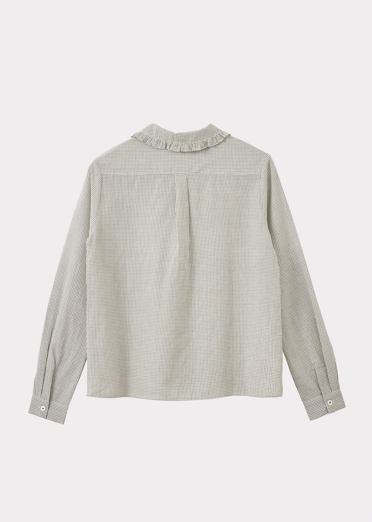 SILTSTONE SHIRT - CREAM/BLACK CHECK