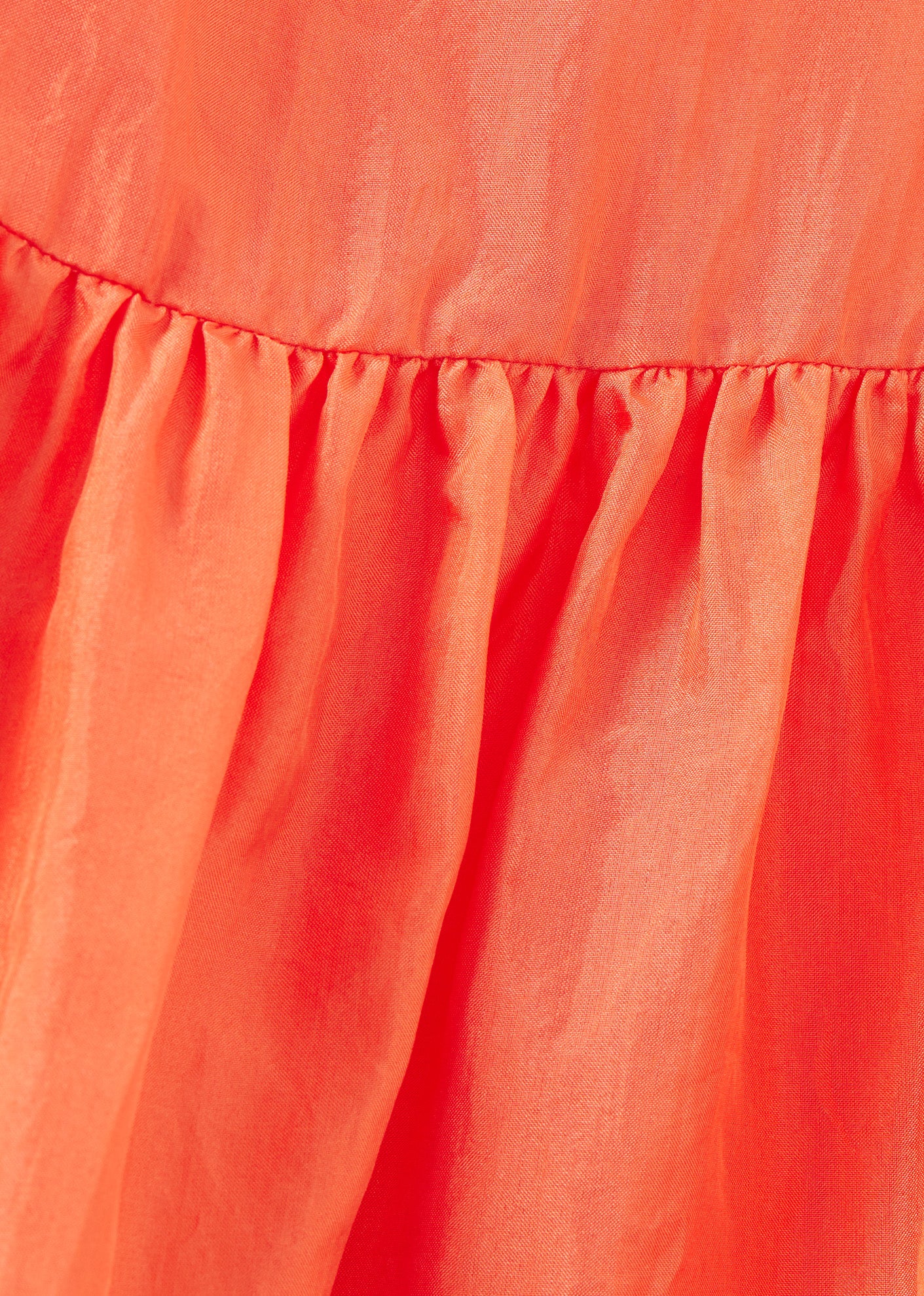GRAPE GIRL'S SILK SLIP DRESS  - PEACH