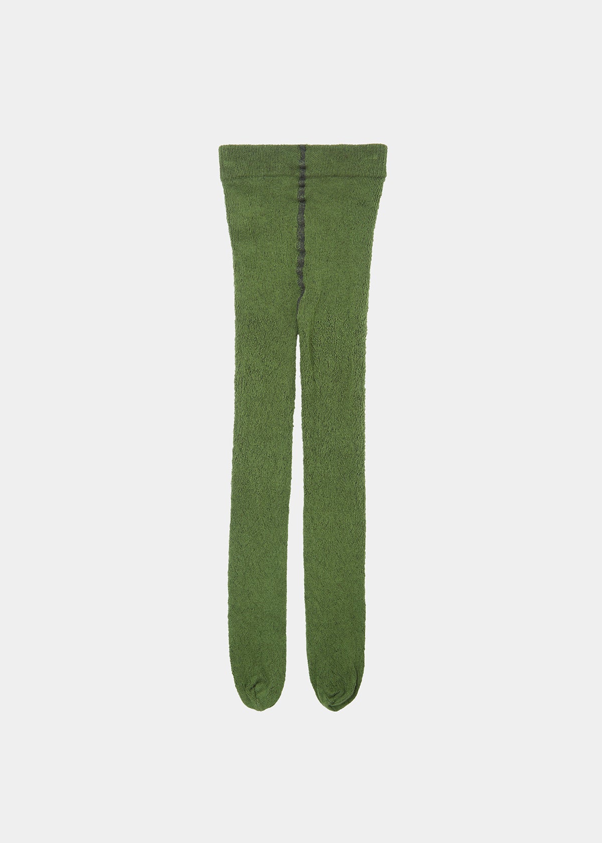 BABY POINTELLE TIGHTS - FOREST GREEN (BACK)