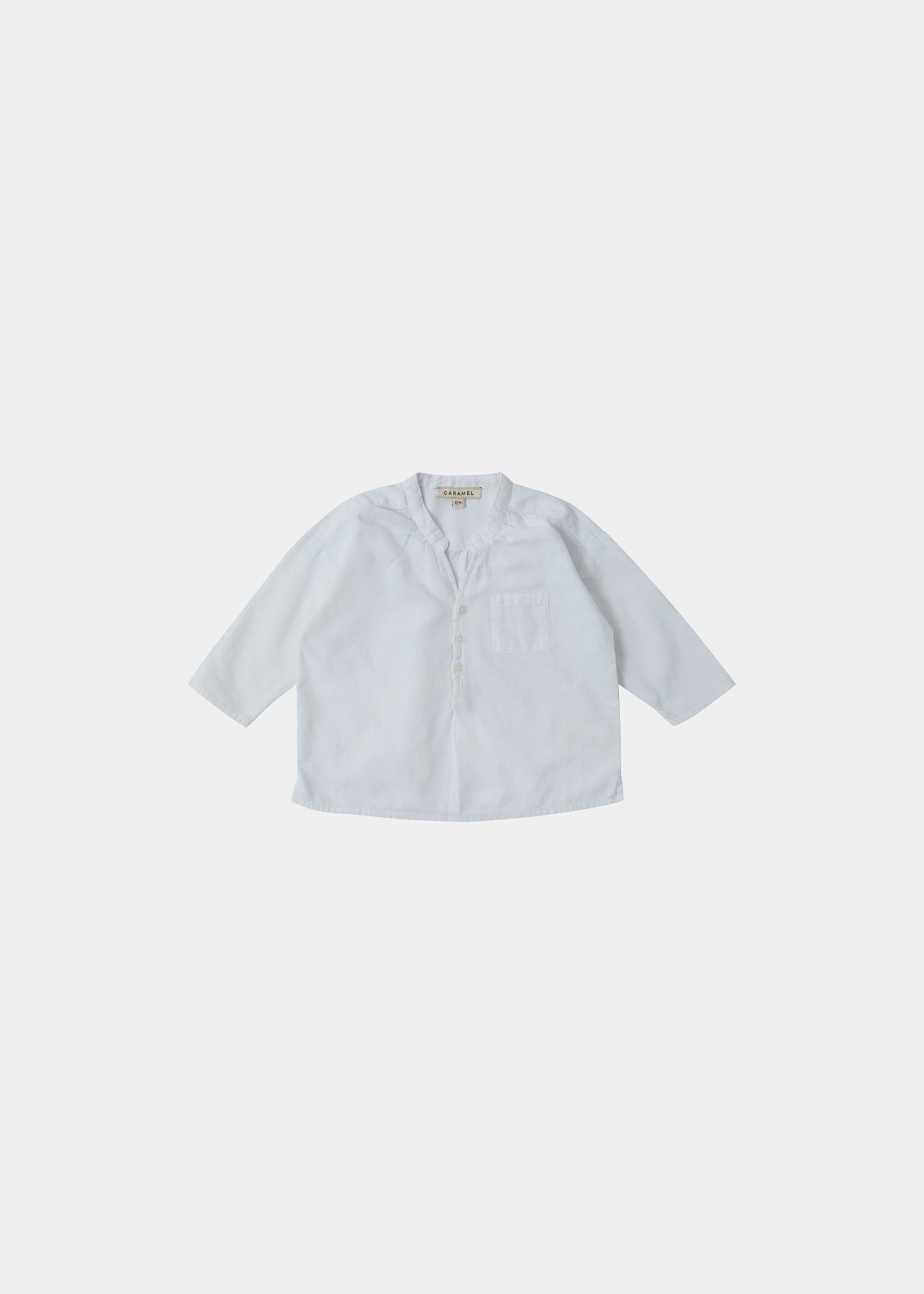 ADONIS BABY SHIRT - WHITE