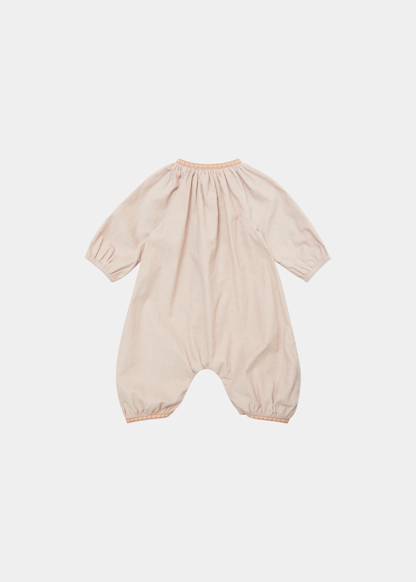 POPULUS BABY GIFTING ROMPER - SHELL PINK