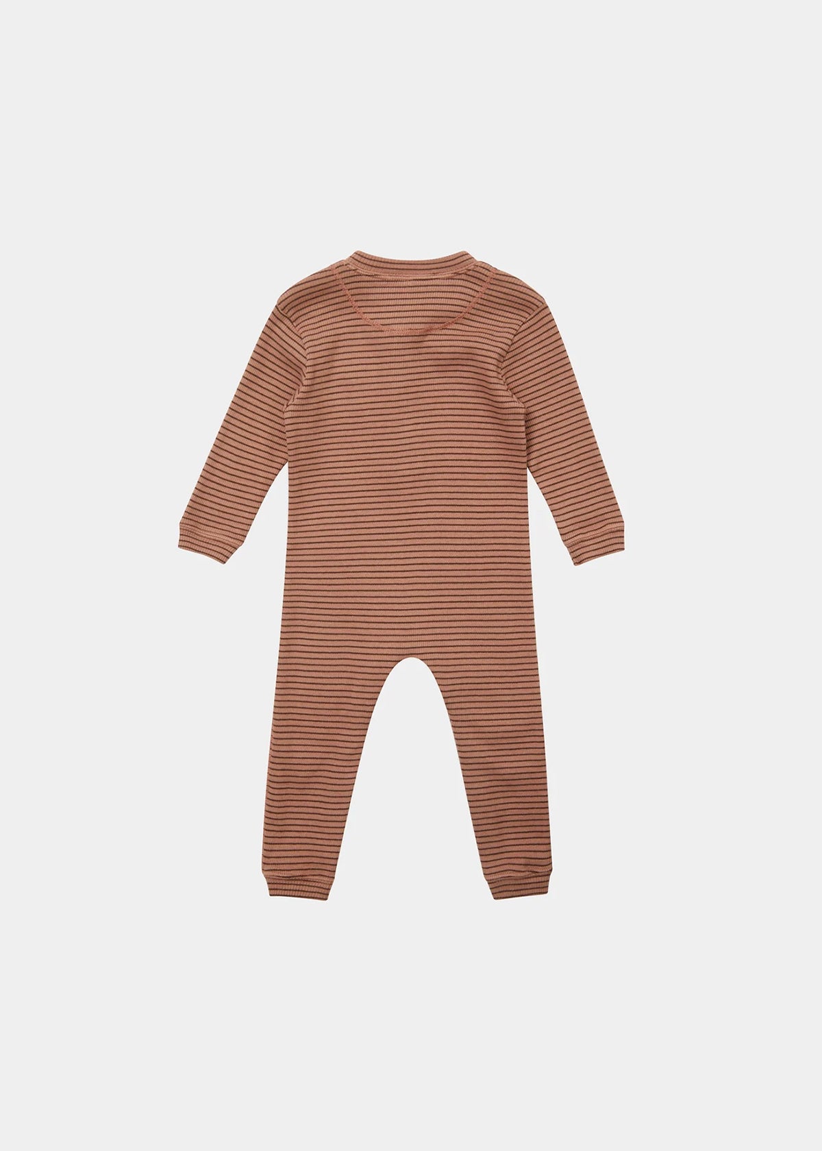 TOADFISH BABY ROMPER - ROSEWOOD/BROWN