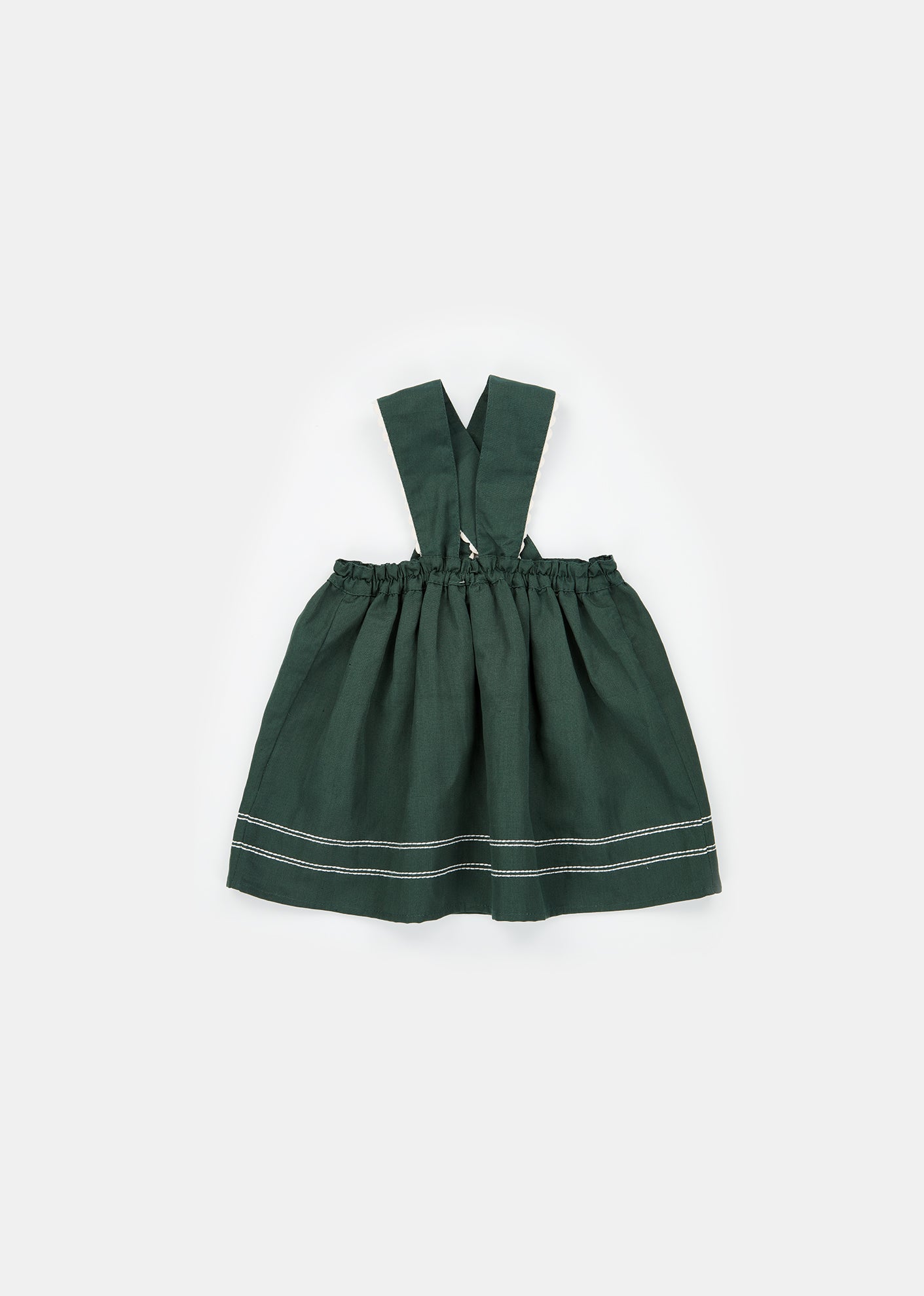 WHITEBEAM BABY DRESS BOTTLE GREEN FRONT