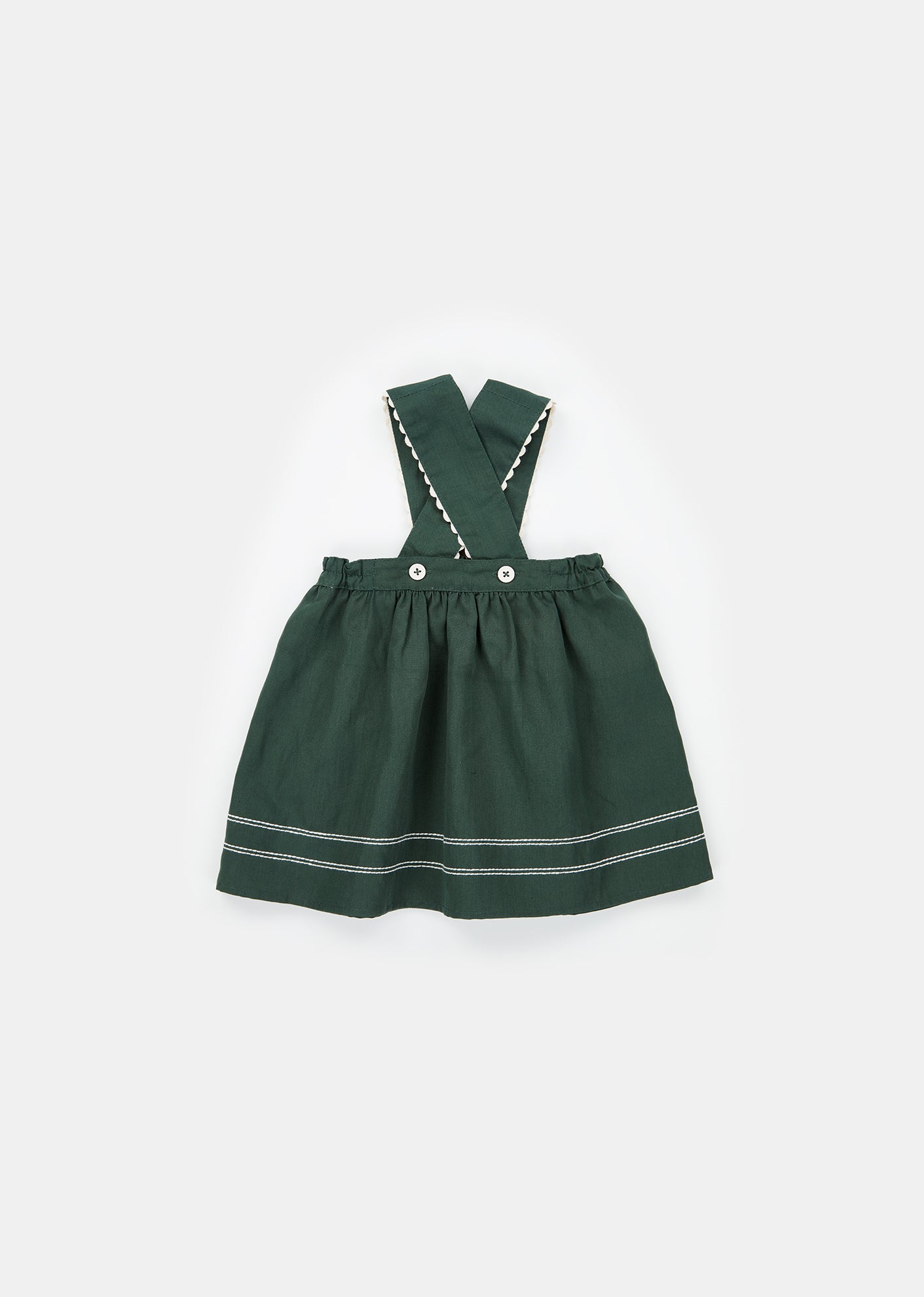 WHITEBEAM BABY DRESS BACK