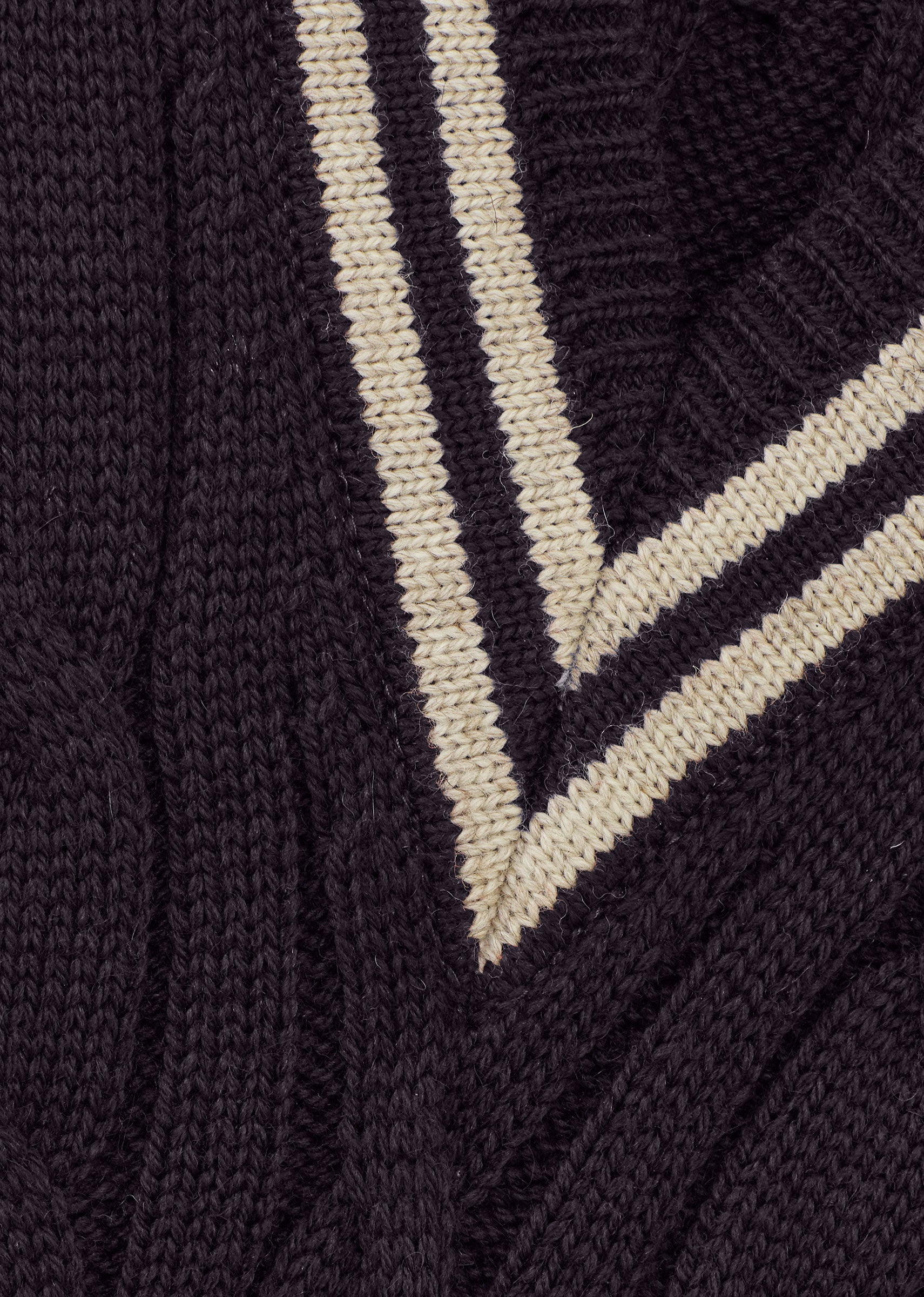 CARDIFF CHILDRENS KNIT VEST - NAVY