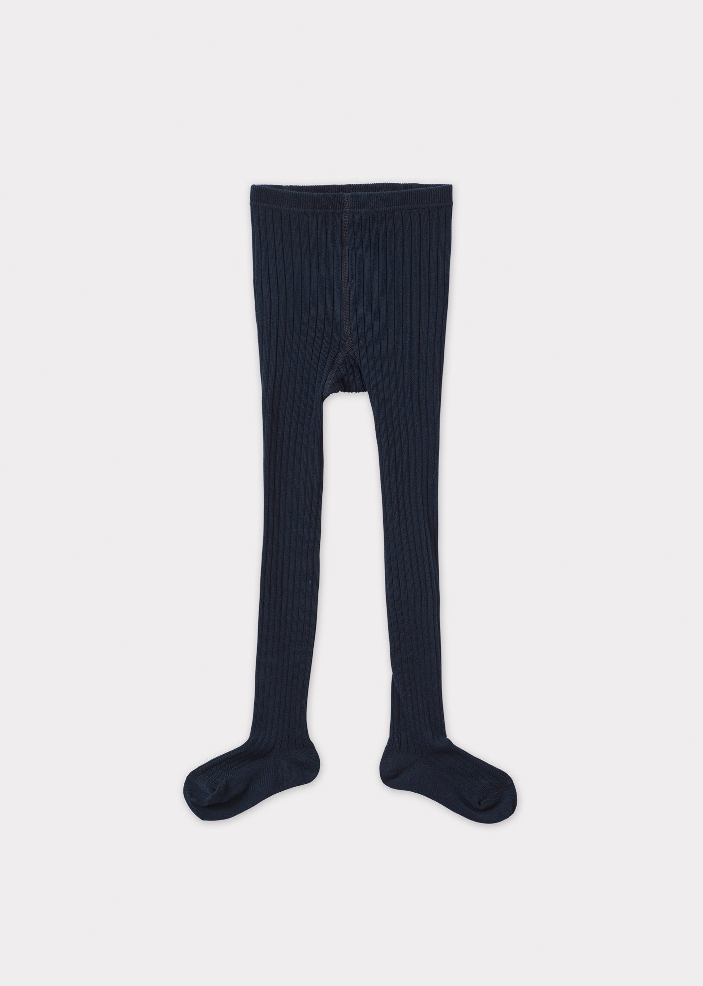 CHILD RIB TIGHTS - NAVY BLUE 