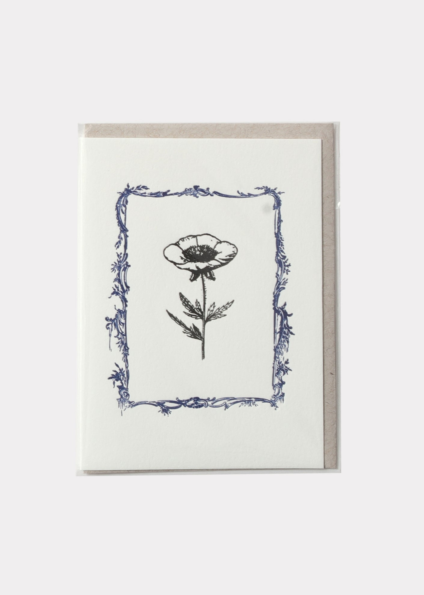 AUSTIN PRESS GREETING CARDS - POPPY