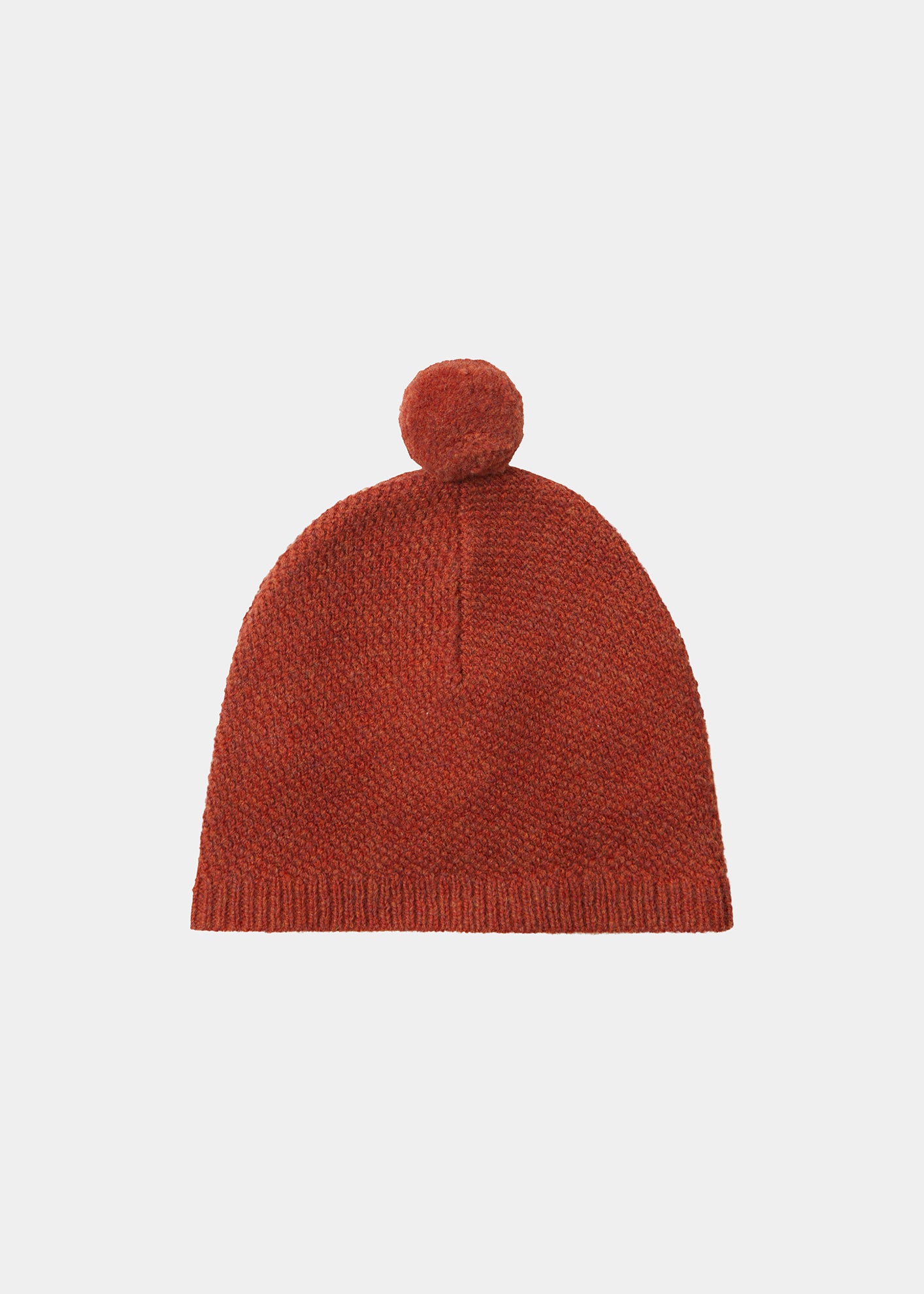 CORMORANT POM POM HAT - RUST