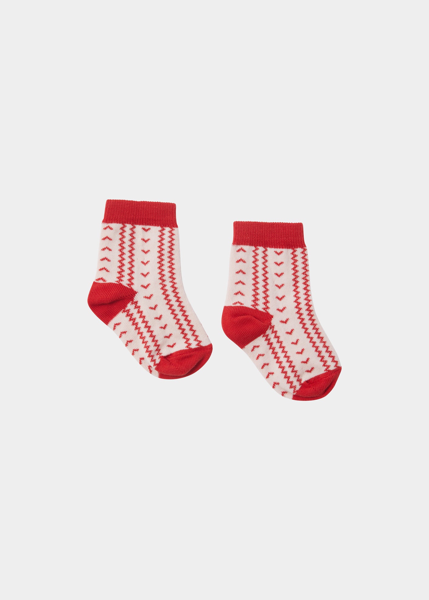 BABY RIB SOCKS - RASPBERRY