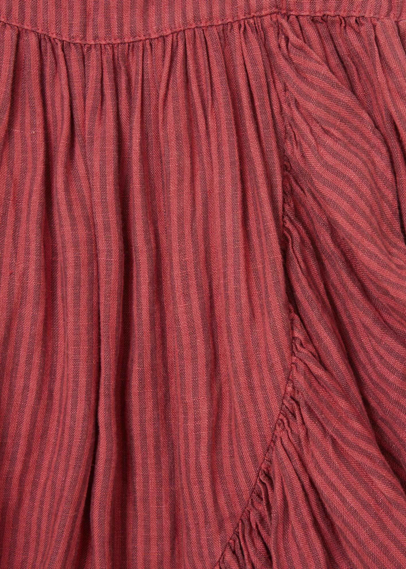 Children Designer Dresses - Anemone Dress - Raspberry Stripe