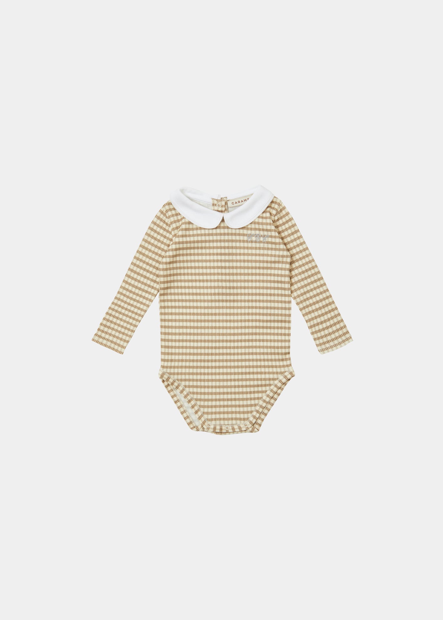 LIMPET BABY GIFTING ROMPER - CHECK PRINT