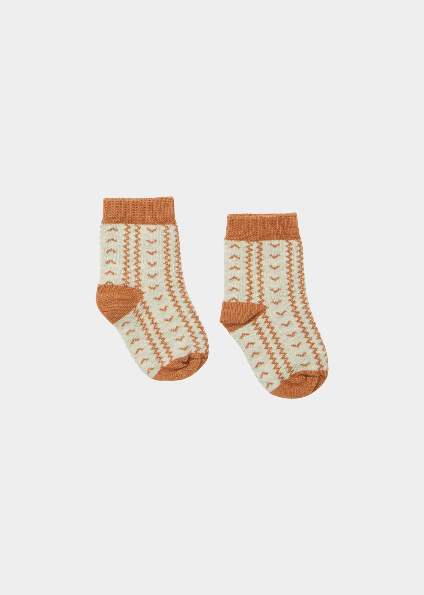 BABY RIB SOCKS - MUSTARD