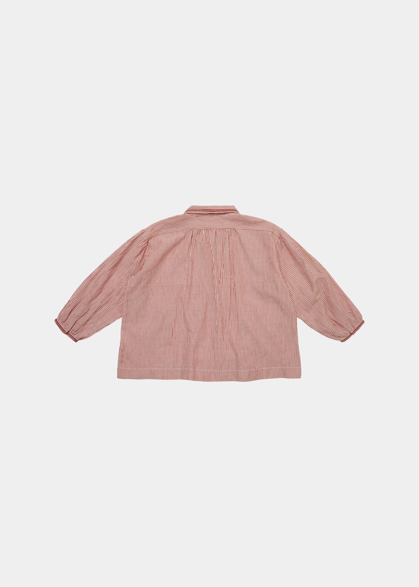 SNOWBERRY SHIRT - RED STRIPE