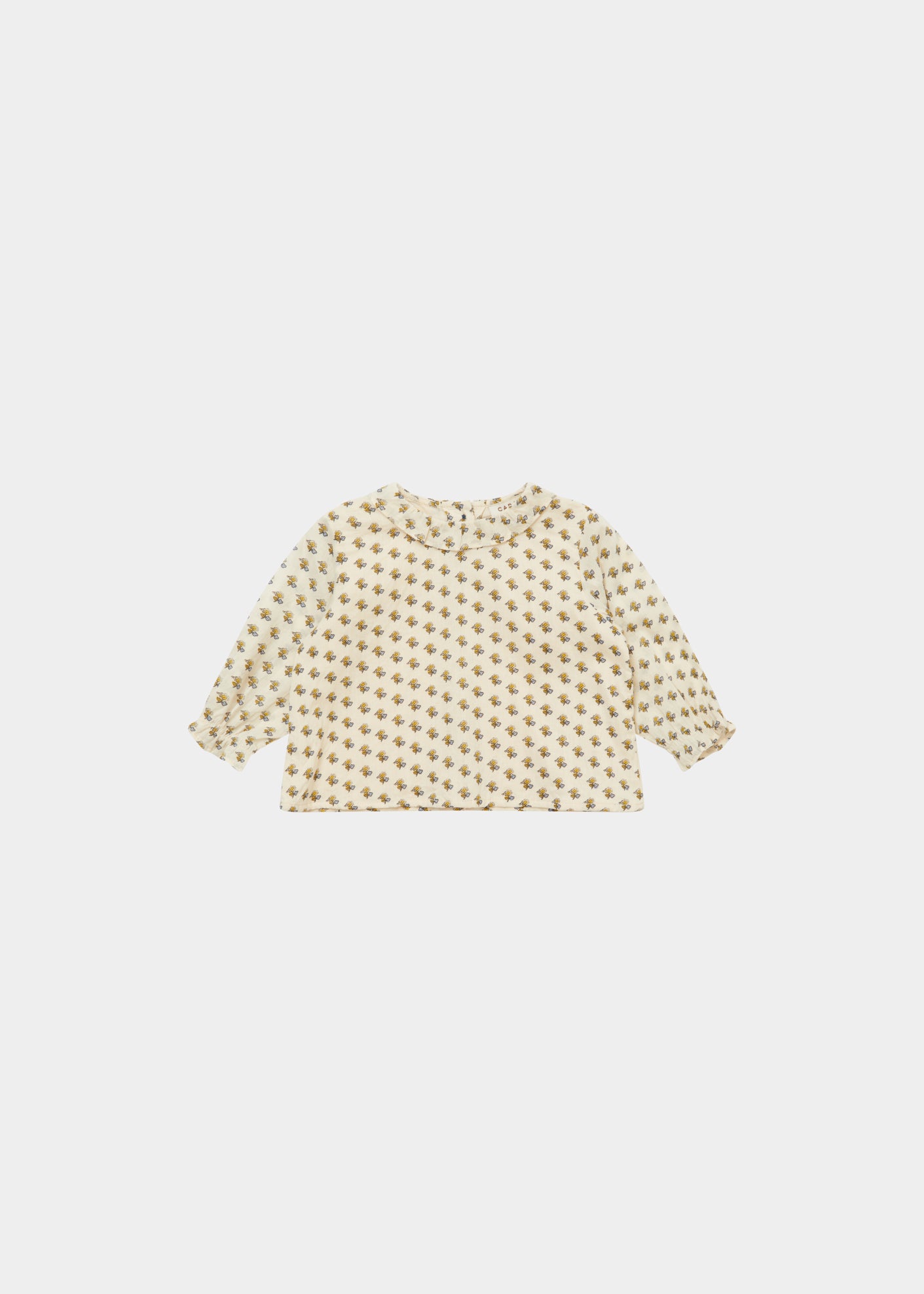 Baby Designer Tops - Amicia Baby Blouse - Posey Dot Print