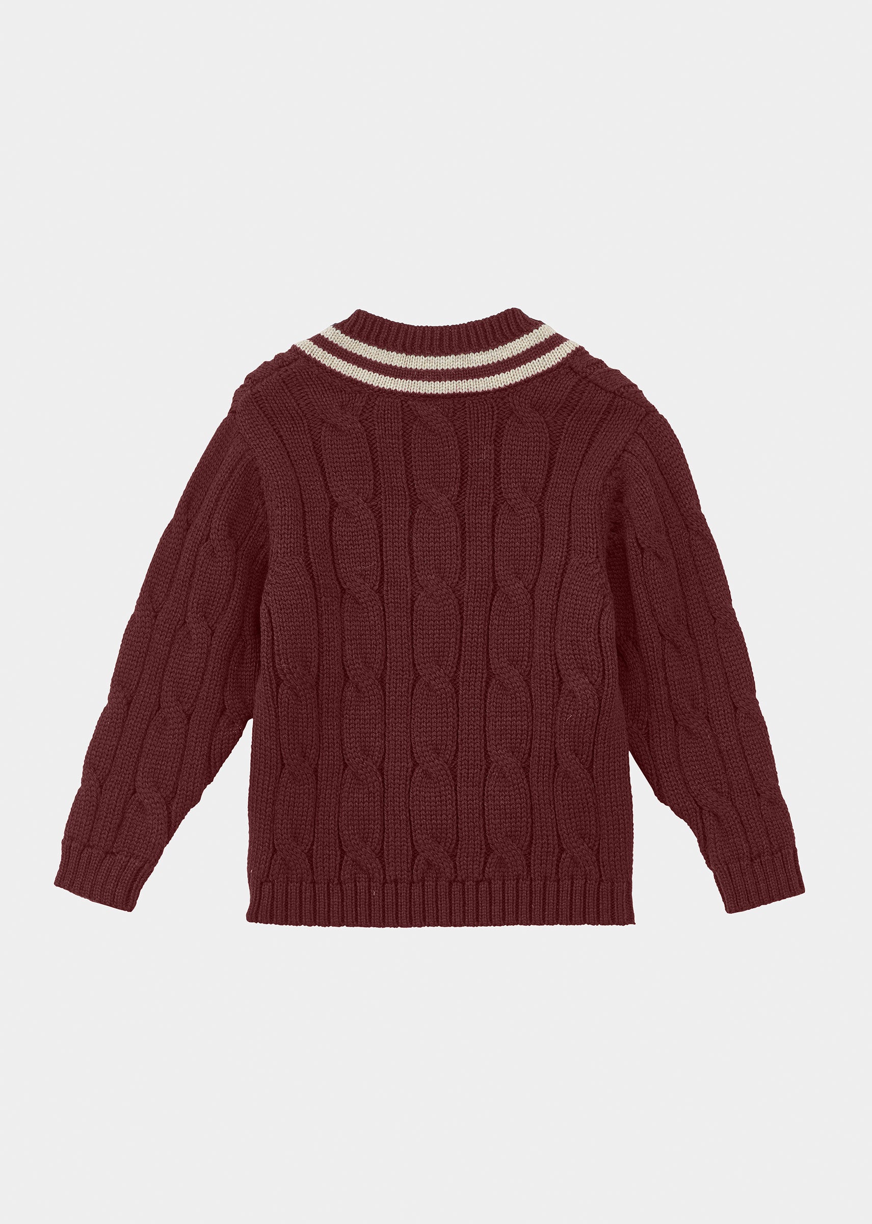 NOTTINGHAM KNIT JUMPER - BROWN