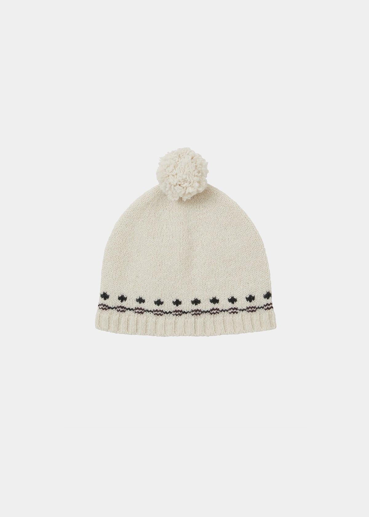 HOLLY BABY HAT MILK 