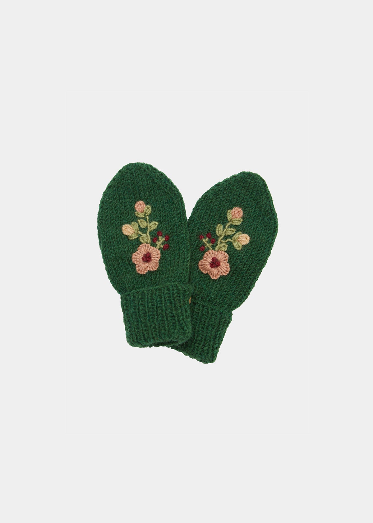 PETREL MITTENS - OLIVE GREEN