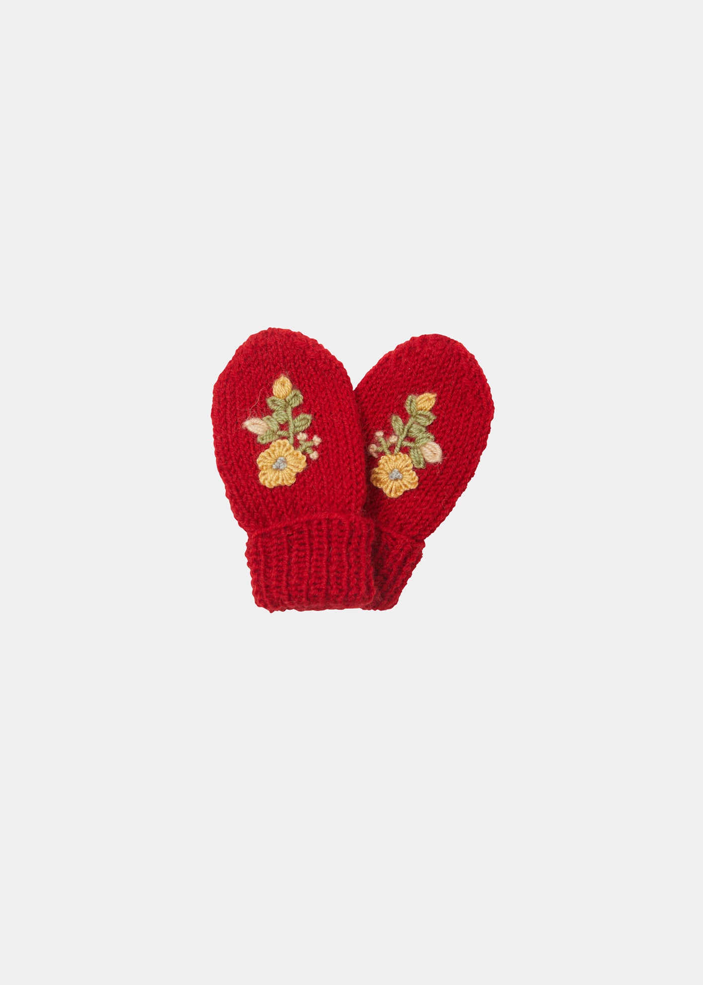 PETREL BABY MITTENS - RED
