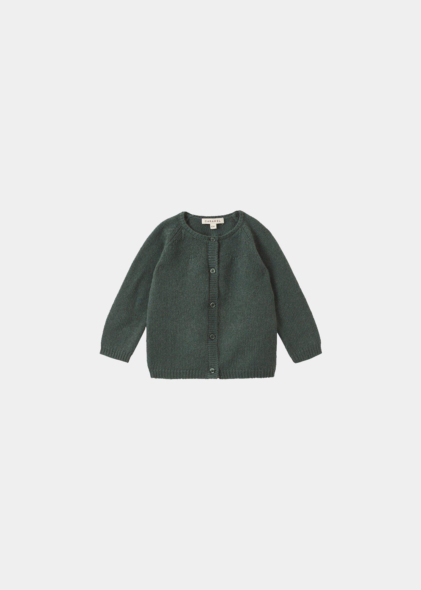ROSA BABY CARDIGAN - PINE
