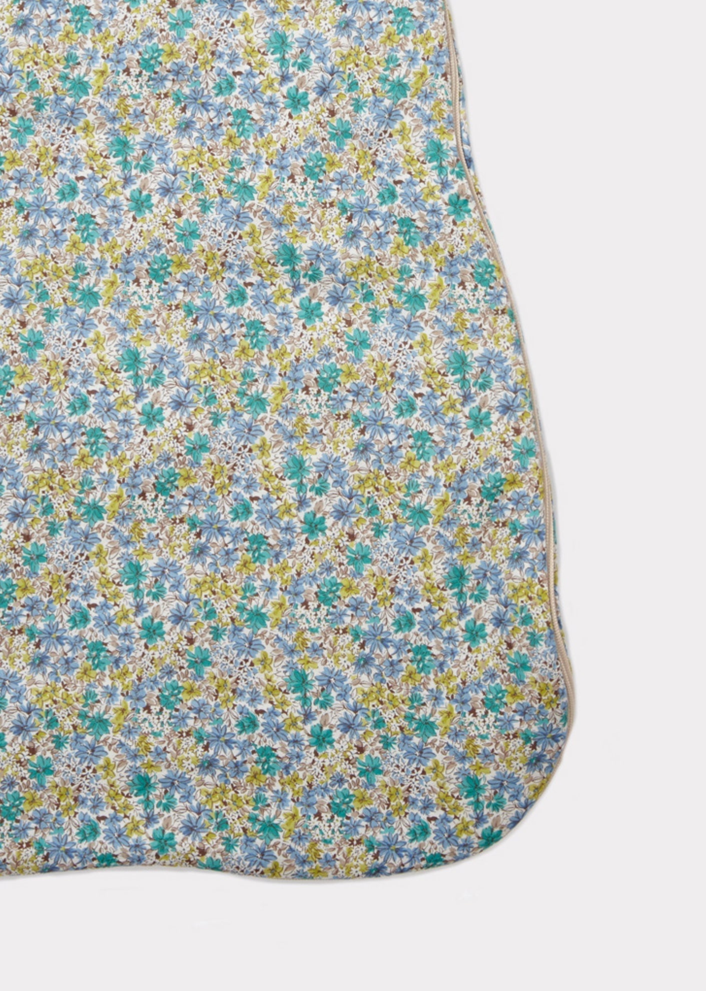 SLEEPING BAG - BLUE PAINTED FLOWER