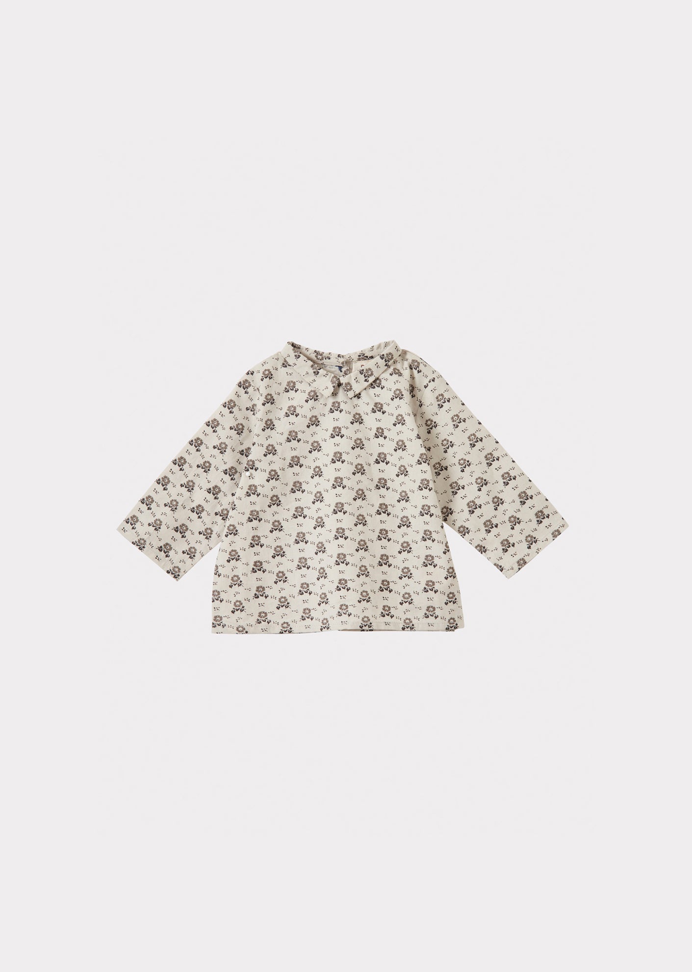 CARROT BABY SHIRT - POLKA FLORAL