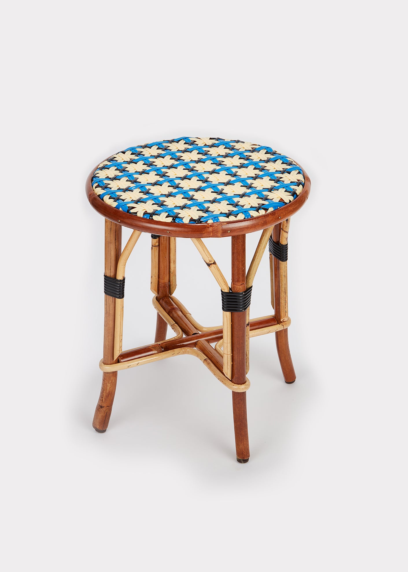 STOOL BLUE 