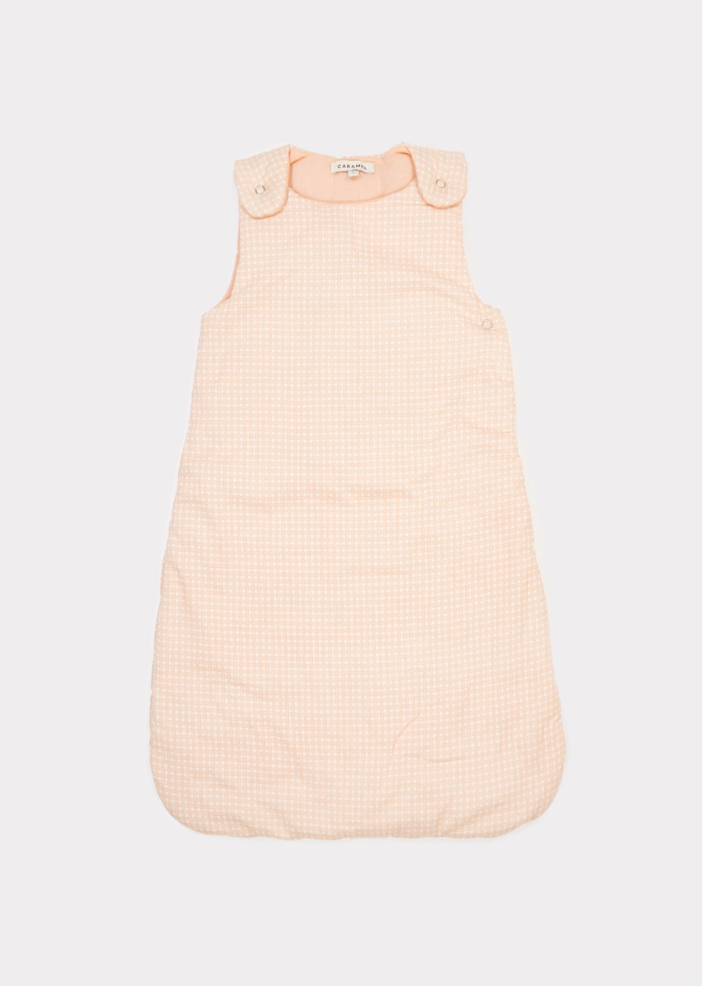 SLEEPING BAG - MANDARINE CHECK