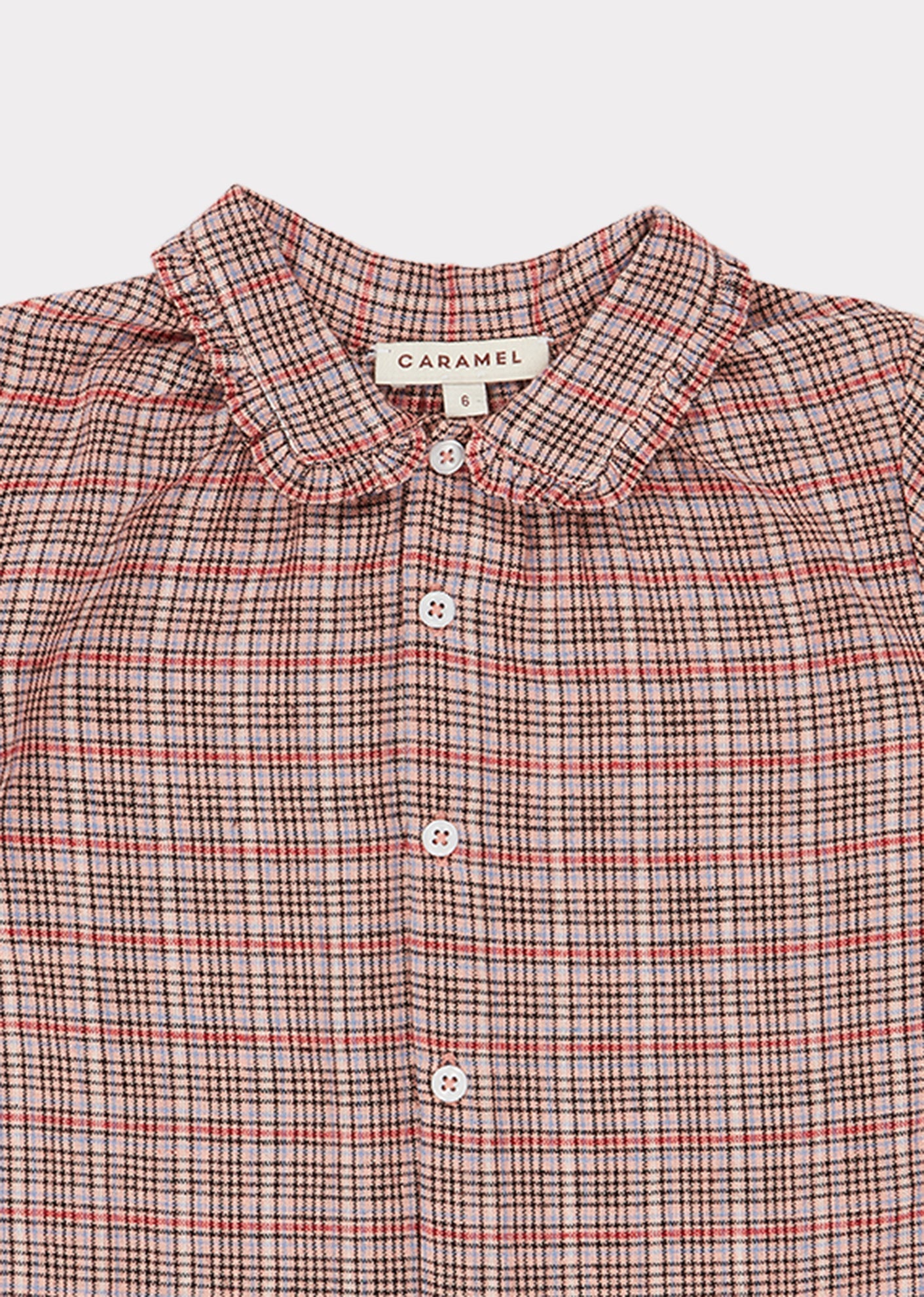 TERN BABY SHIRT - PINK CHECK